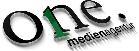 Logo of one. medienagentur