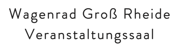 Logo of Wagenrad Veranstaltungssaal