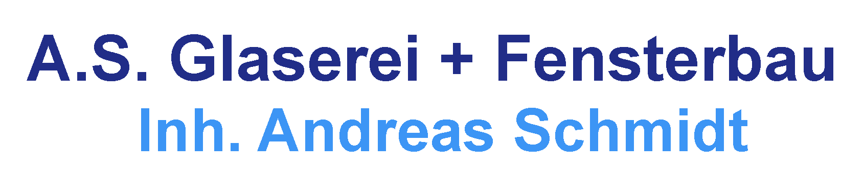 Logo of A. S.Glaserei & Fensterbau Inh. Andreas Schmidt