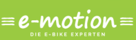 Logo of e-motion e-Bike Welt, Dreirad- & Lastenfahrrad-Zentrum Freiburg Süd