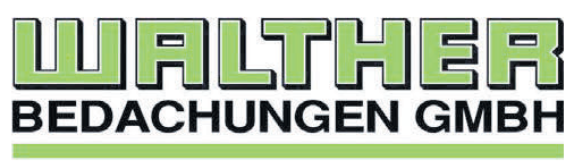 Logo of Walther Bedachungen GmbH