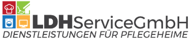 Logo of LDH Service GmbH - Servicegesellschaft für Pflegeheime