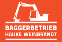 Logo of Hauke Weinbrandt Baggerbetrieb