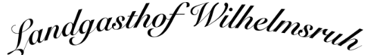 Logo of Landgasthof Wilhelmsruh GmbH
