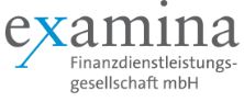 Logo of examina Finanzdienstleistungsgesellschaft mbH