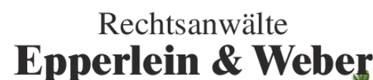 Logo of Rechtsanwälte Epperlein & Weber