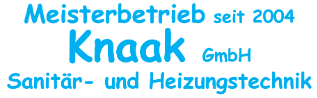 Logo of Knaak GmbH - Sanitär- und Heizungstechnik