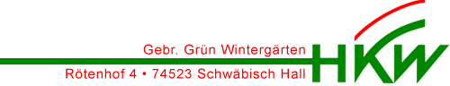 Logo of HKW-Wintergärten Gebrüder Grün GmbH