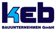 Logo of KEB Bauunternehmen GmbH