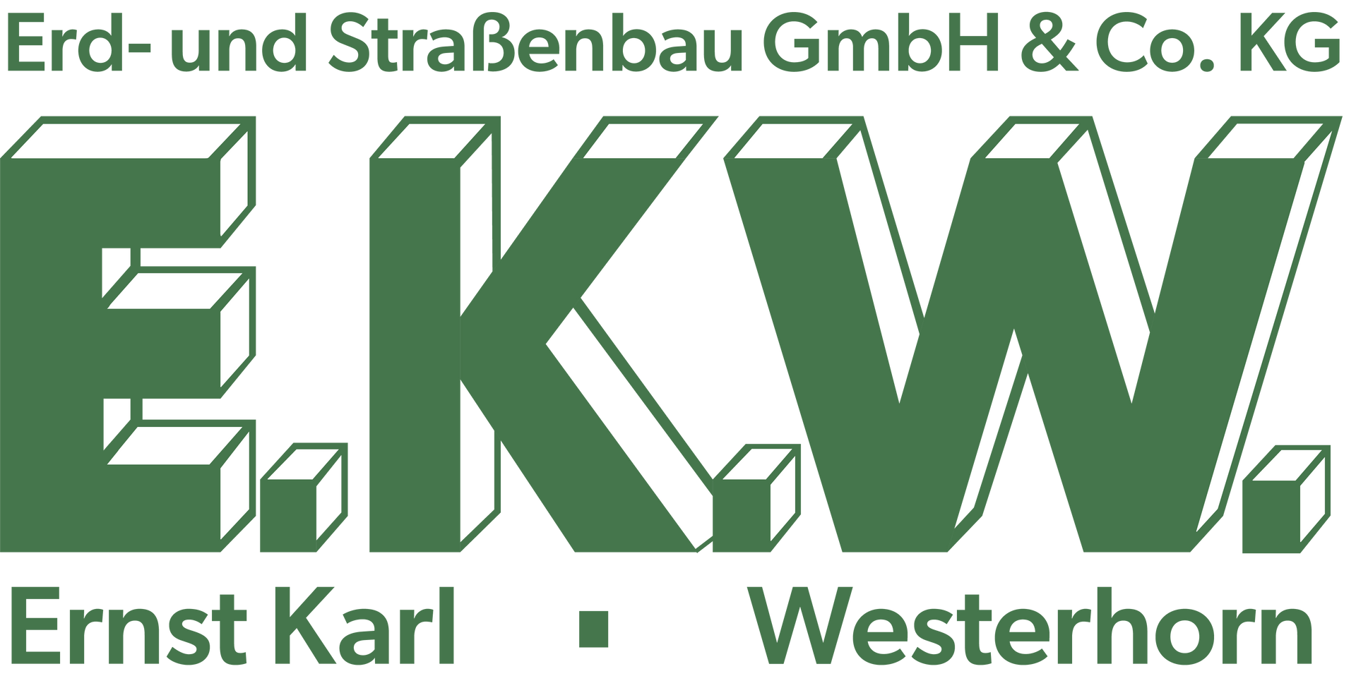 Logo of E.K.W. Erd- und Straßenbau Ernst Karl