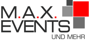 Logo of M.A.X. GmbH - Events und mehr, Ihr Partner für Messen, Veranstaltungen in Heilbronn