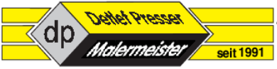 Logo of Malermeister Detlef Presser