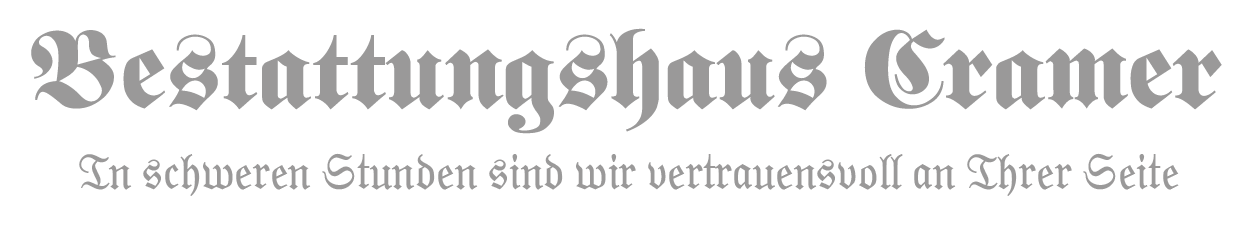 Logo of Bestattungshaus Cramer