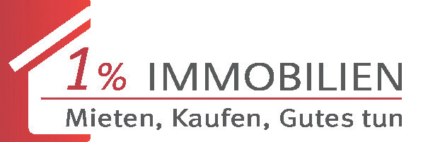 Logo of 1% Immobilien