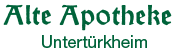 Logo of Alte Apotheke Untertürkheim