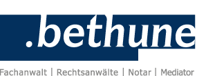 Logo of Kanzlei .bethune - Fachanwalt, Rechtsanwälte, Notar, Mediator