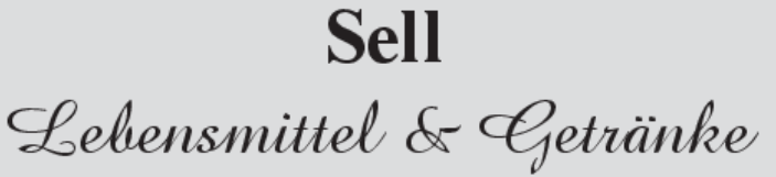 Logo of Sell Lebensmittel & Getränke