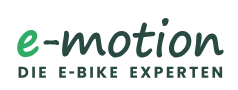 Logo of e-motion e-Bike Welt, Dreirad- & Lastenfahrrad-Zentrum Heilbronn