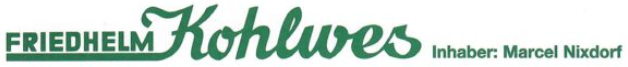 Logo of Friedhelm Kohlwes Inh. Marcel Nixdorf
