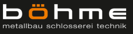 Logo of böhme metallbau schlosserei technik