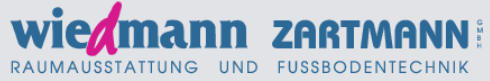 Logo of wiedmann ZARTMANN GmbH Raumausstattung und Fussbodentechnik