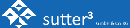 Logo of Sutter³ GmbH & Co.KG