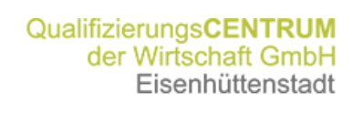 Logo of QualifizierungsCENTRUM der Wirtschaft GmbH (QCW)