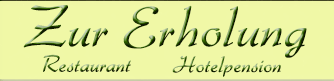 Logo of Gasthof Zur Erholung