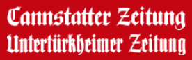 Logo of Cannstatter Zeitung / Untertürkheimer Zeitung