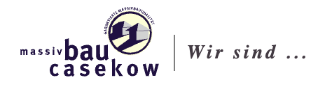 Logo of Baugesellschaft mbH Casekow