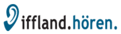 Logo of iffland.hören. Stuttgart-Degerloch