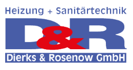 Logo of Dierks & Rosenow Heizungs- und Sanitärtechnik GmbH