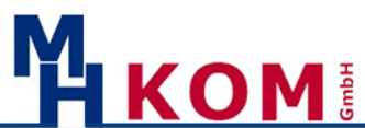 Logo of MHKOM GmbH Systemhaus für Telekommunikations- & Informationstechnik
