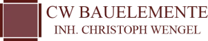 Logo of CW Bauelemente Inh. Christoph Wengel