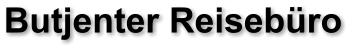 Logo of Butjenter Reisebüro