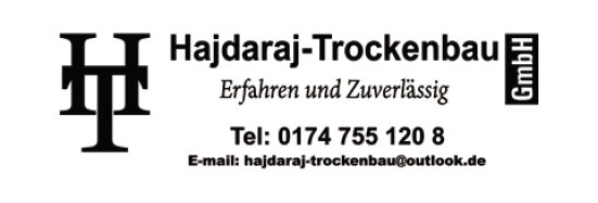 Logo of Hajdaraj Trockenbau GmbH
