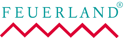 Logo of Feuerland Fachhandel für den Kaminbau