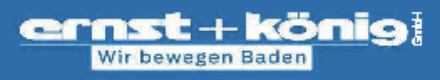 Logo of ernst + könig GmbH Freiburg Nord