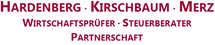 Logo of Hardenberg, Kirschbaum & Merz Steuerberater