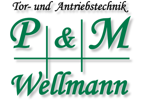 Logo of P & M Wellmann GmbH Tor- und Antriebstechnik