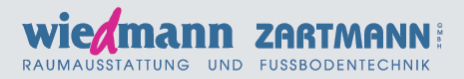 Logo of wiedmann ZARTMANN GmbH Raumausstattung und Fussbodentechnik