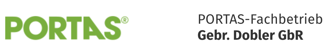 Logo of PORTAS-Fachbetrieb Gebr. Dobler GbR