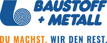 Logo of B + M Baustoff + Metall