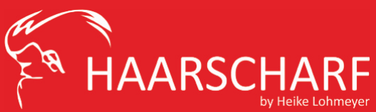 Logo of Haarscharf Inh. Heike Lohmeyer