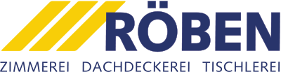 Logo of Röben GmbH Zimmerei, Tischlerei, Bedachungen
