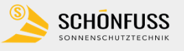 Logo of Schönfuss Sonnenschutztechnik GmbH