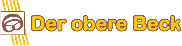 Logo of „der obere beck