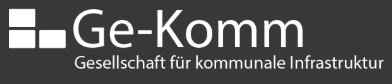 Logo of Ge-Komm GmbH - Gesellschaft für kommunale Infrastruktur
