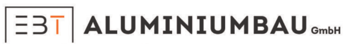 Logo of EBT-Aluminiumbau GmbH ️ Terrassenüberdachungen - Carport - Sommergarten - Markisen