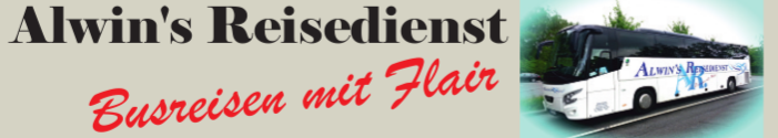 Logo of Alwin's Reisedienst Busreisen mit Flair